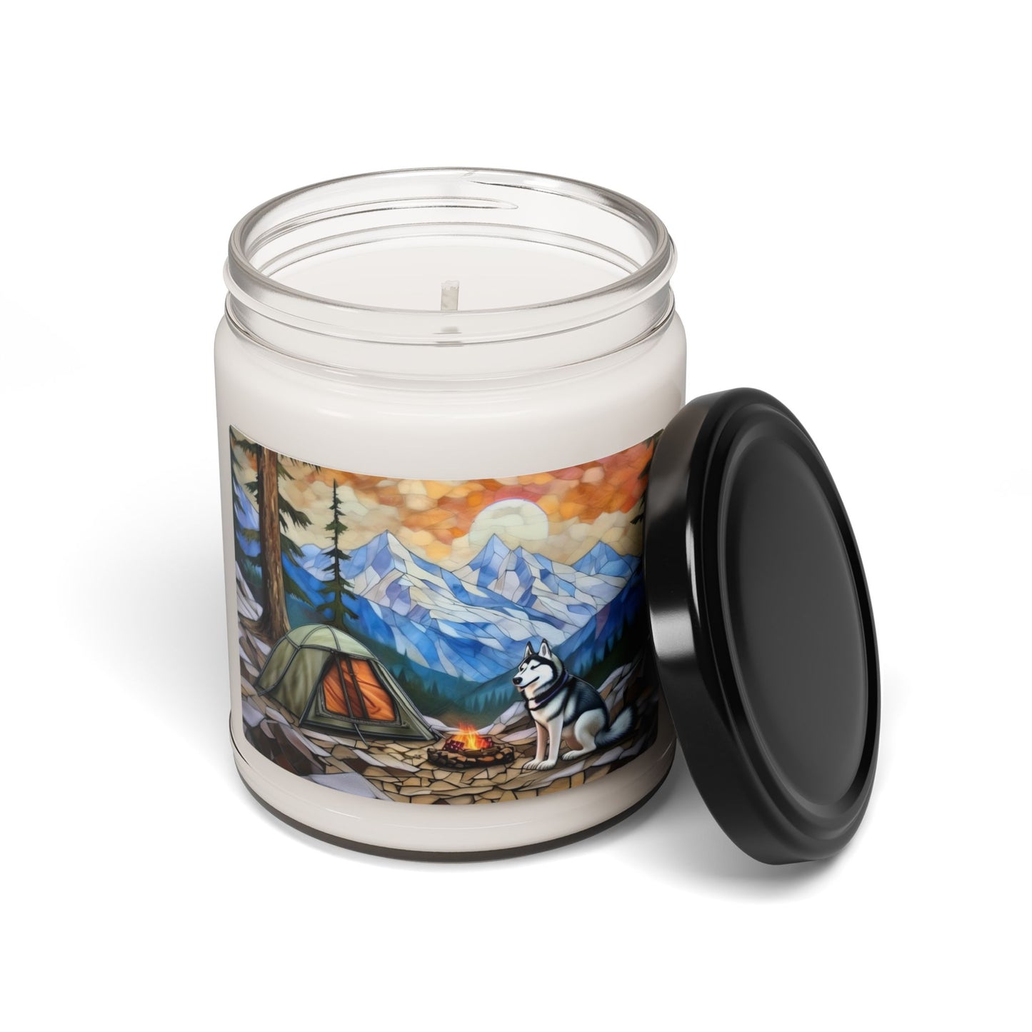 Husky Adventure Scented Soy Candle, 9oz