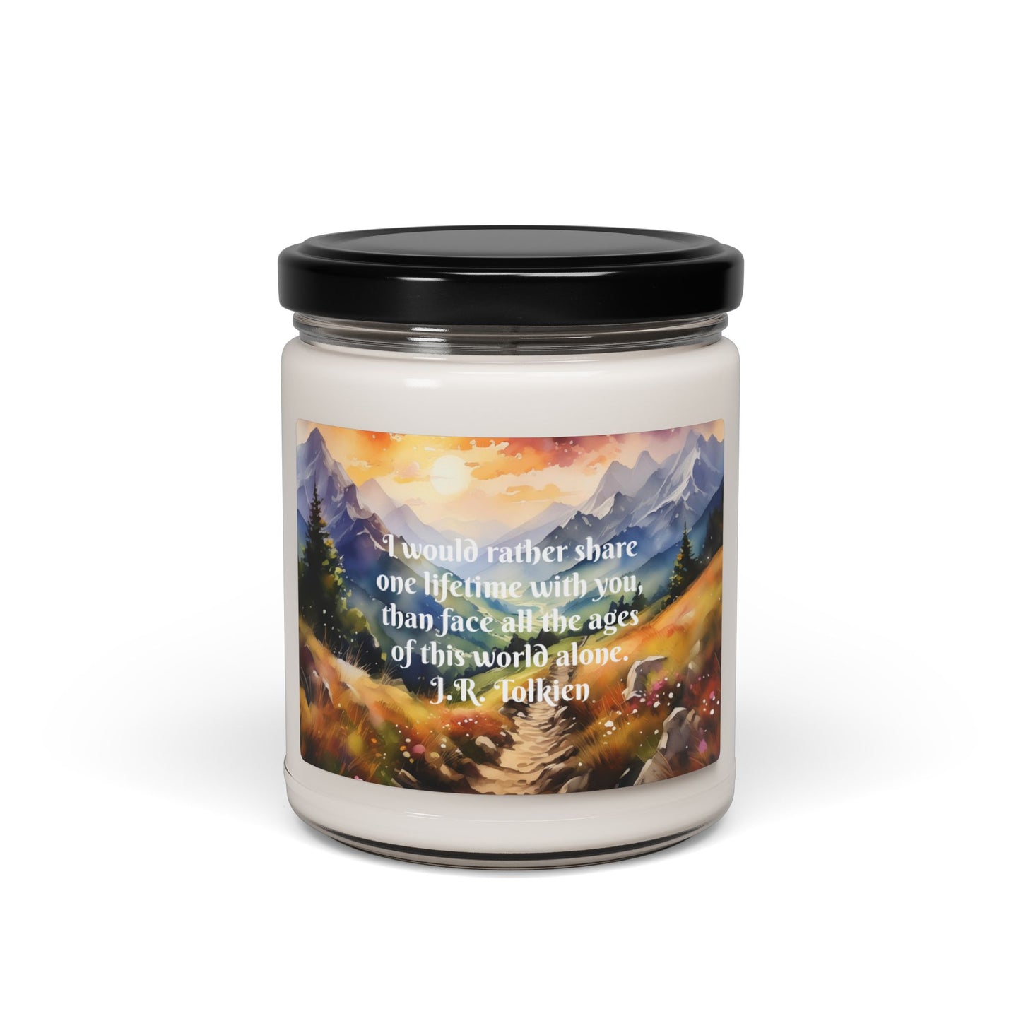 J.R.Tolkien quote Scented Soy Candle, 9oz