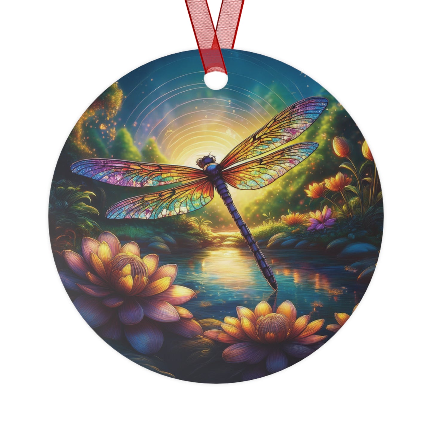 Dragonfly Metal Ornaments