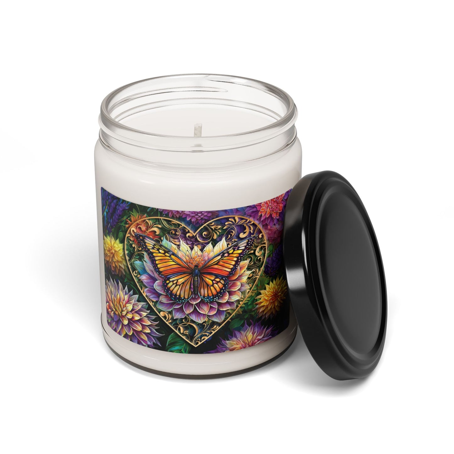 Butterfly Center of Attention Scented Soy Candle, 9oz