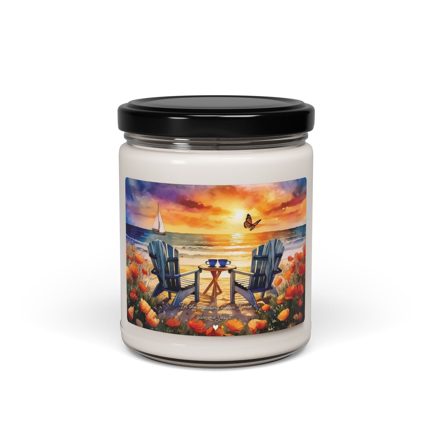 Morning Sunrise Scented Soy Candle, 9oz