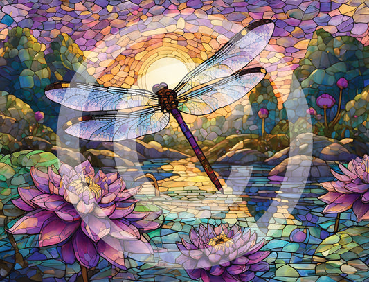 Canvas - Dragon Lily