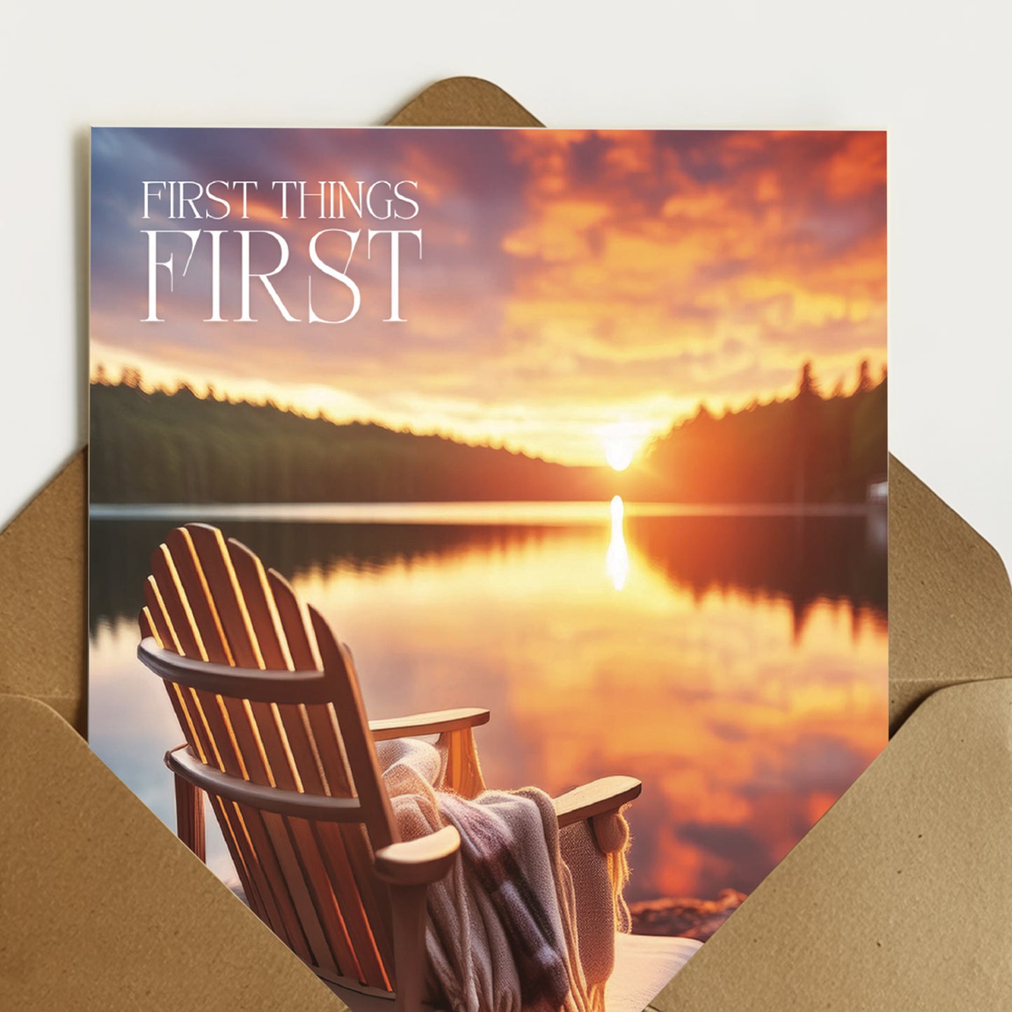 First Things First