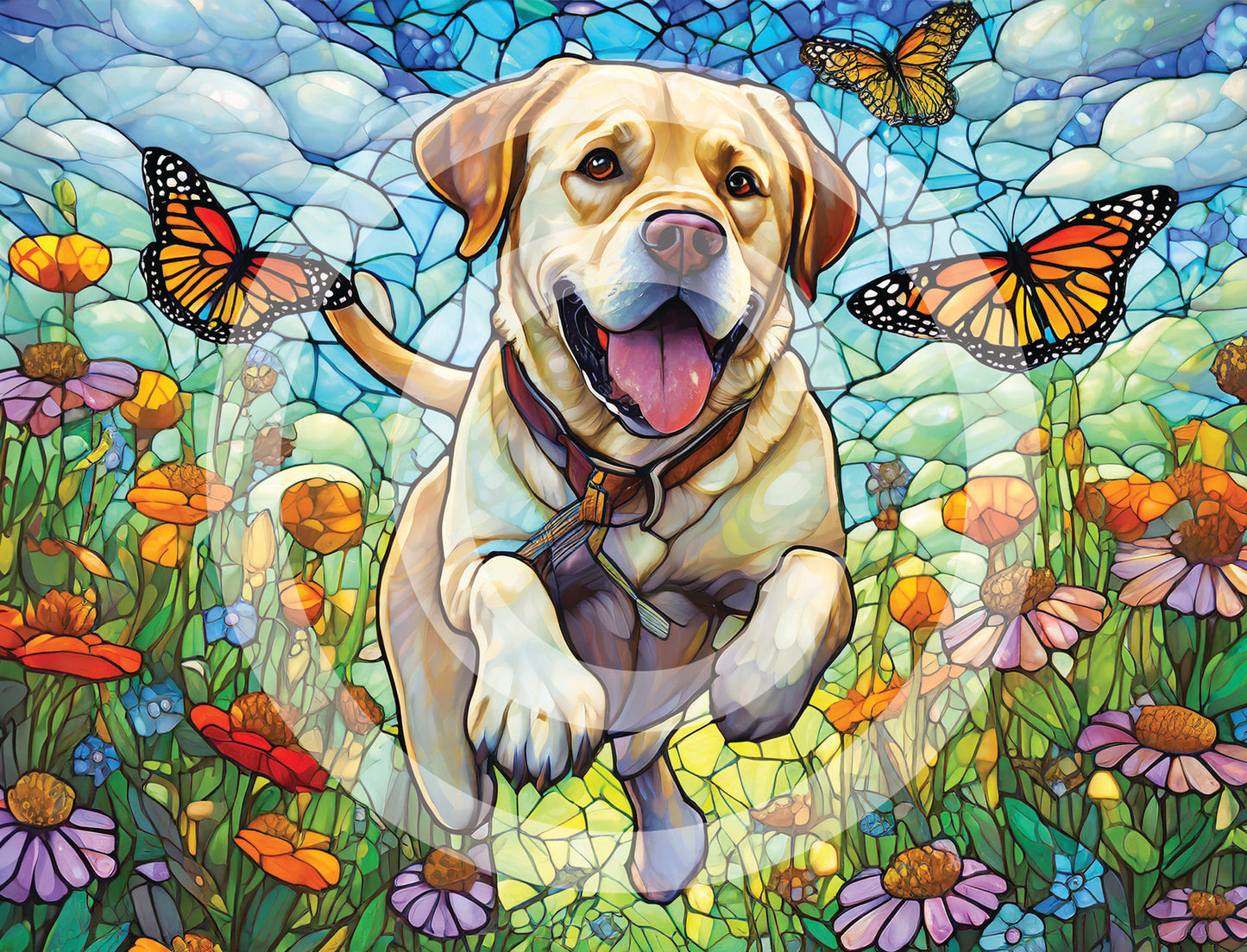 Canvas - Frolicking with Butterflies