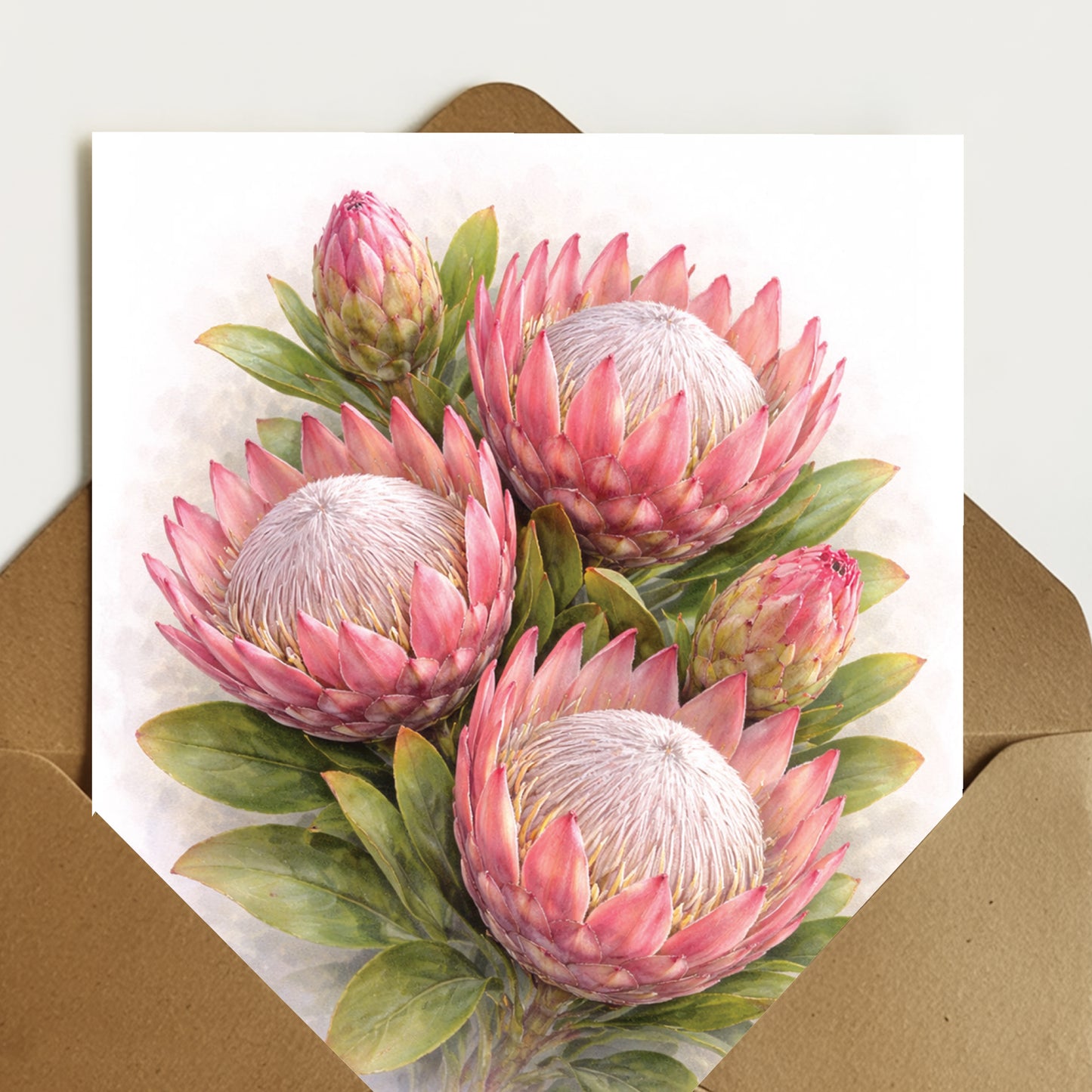 King Protea Bouquet in Bloom