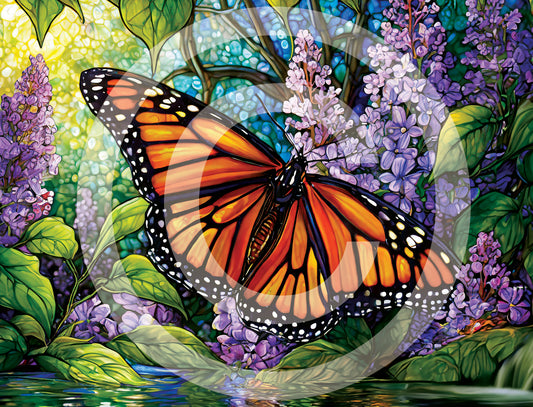 Canvas - Butterfly Bush