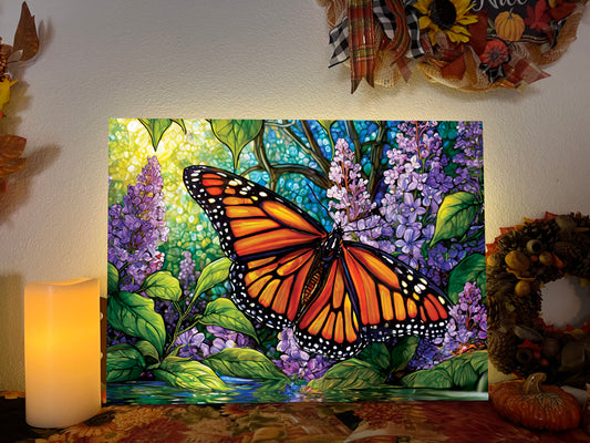 Canvas - Butterfly Bush