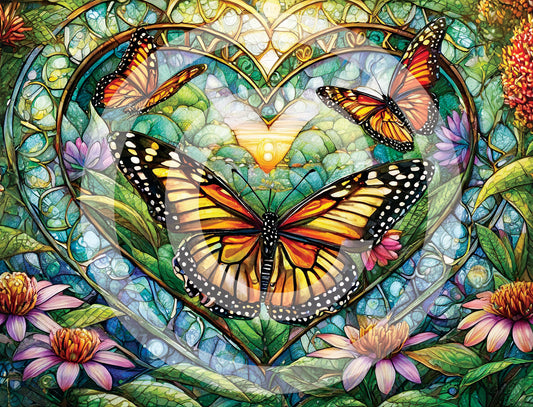 Canvas - Love of Butterflies