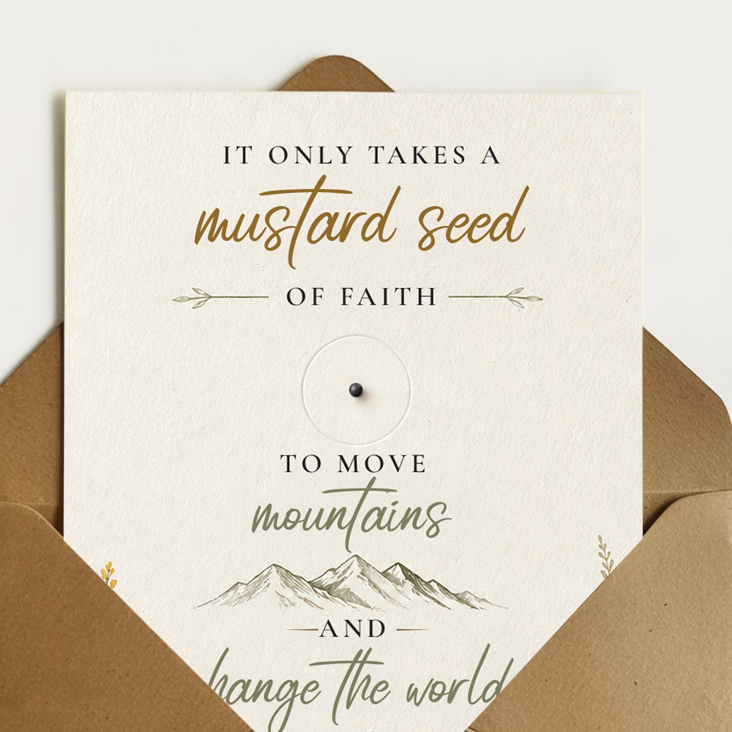 Faith of a Mustard Seed