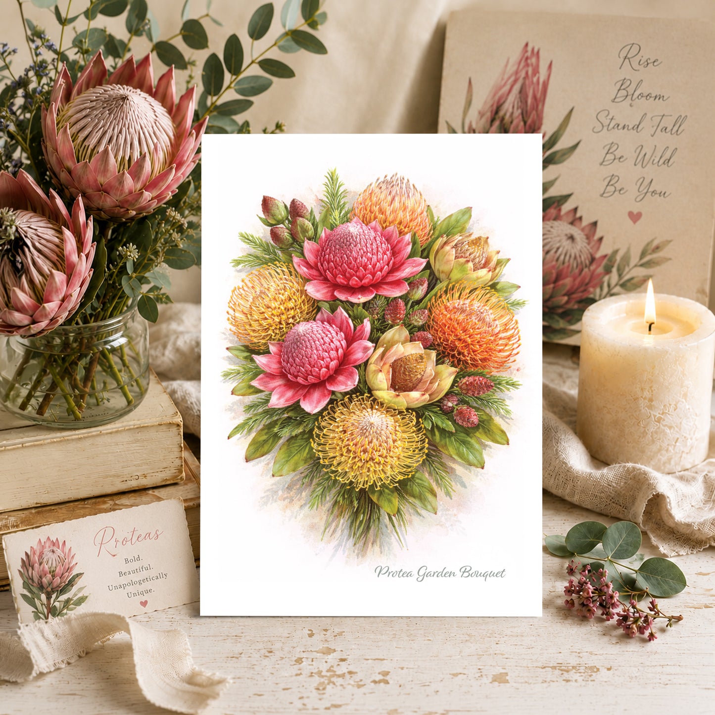 Protea Garden Bouquet