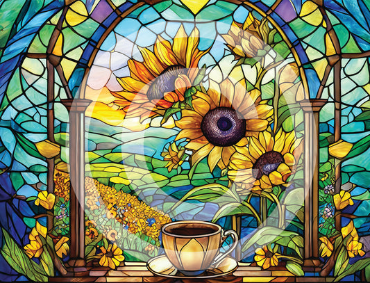 Flag - Serene Sunflower