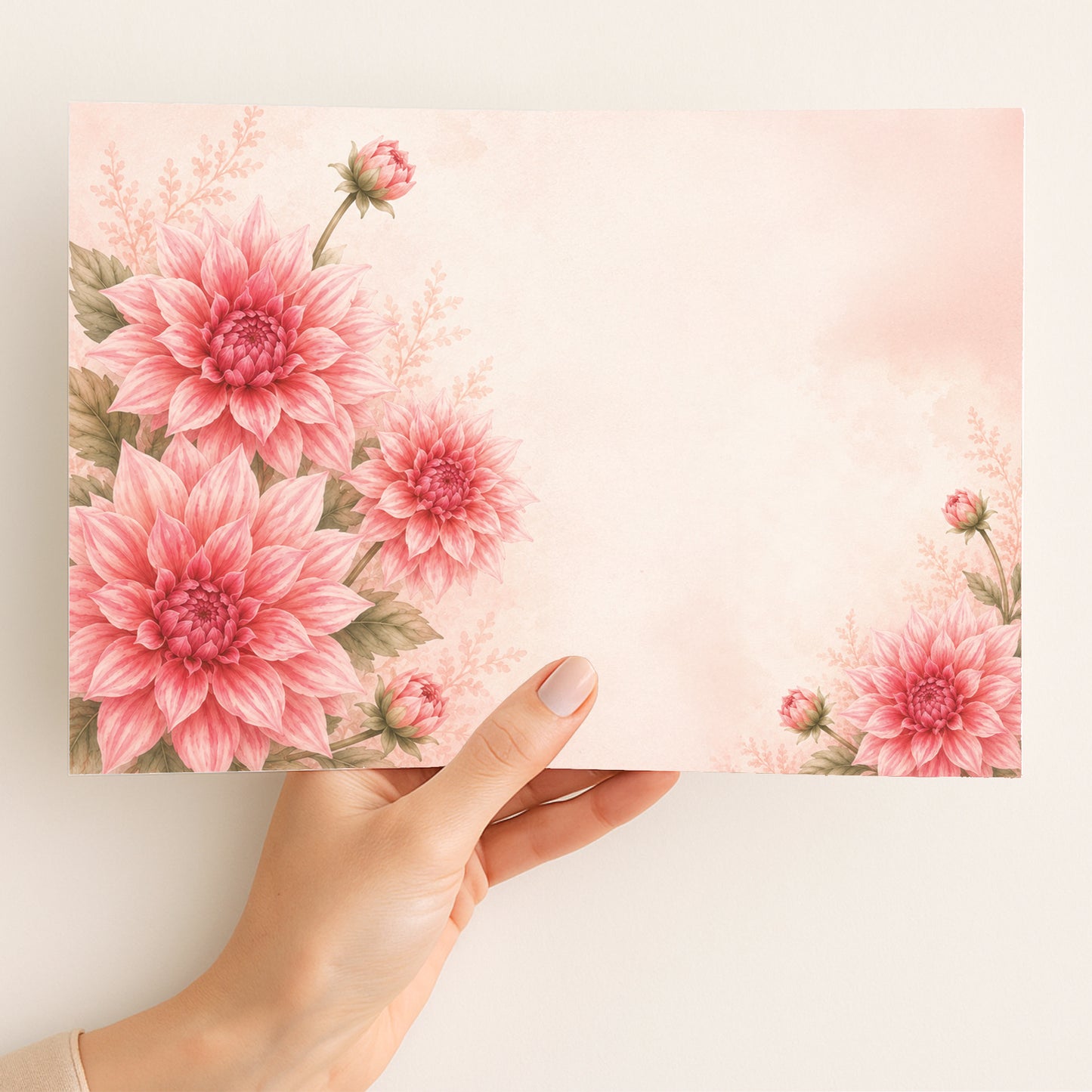 Striped Emory Dahlia